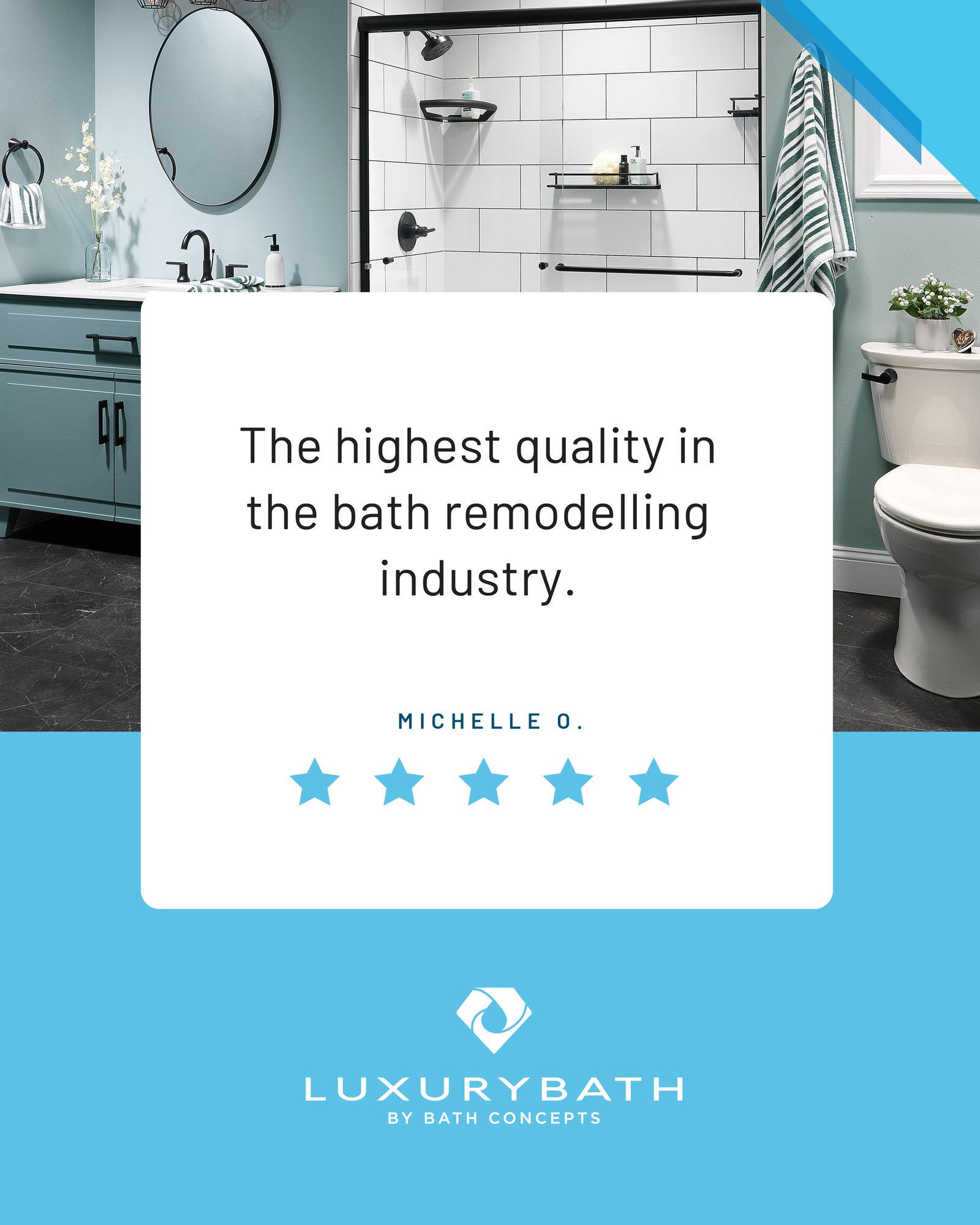 Bathroom testimonial